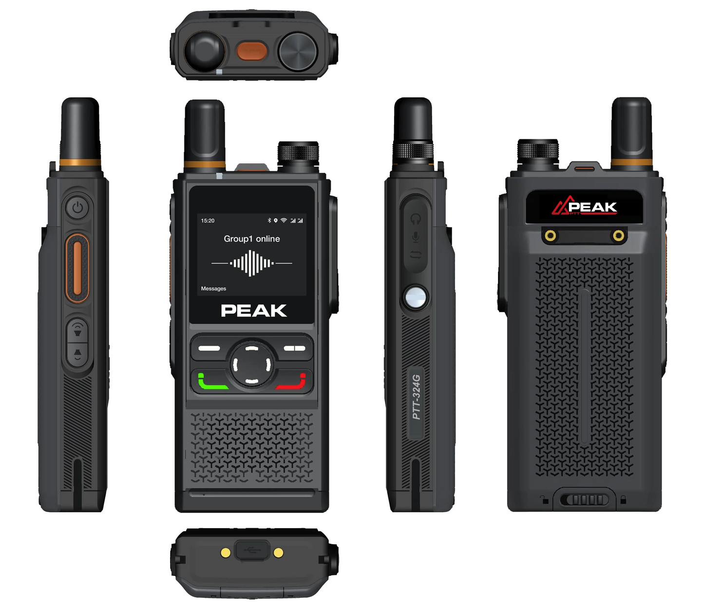 Rugged 4G LTE Walkie Talkie